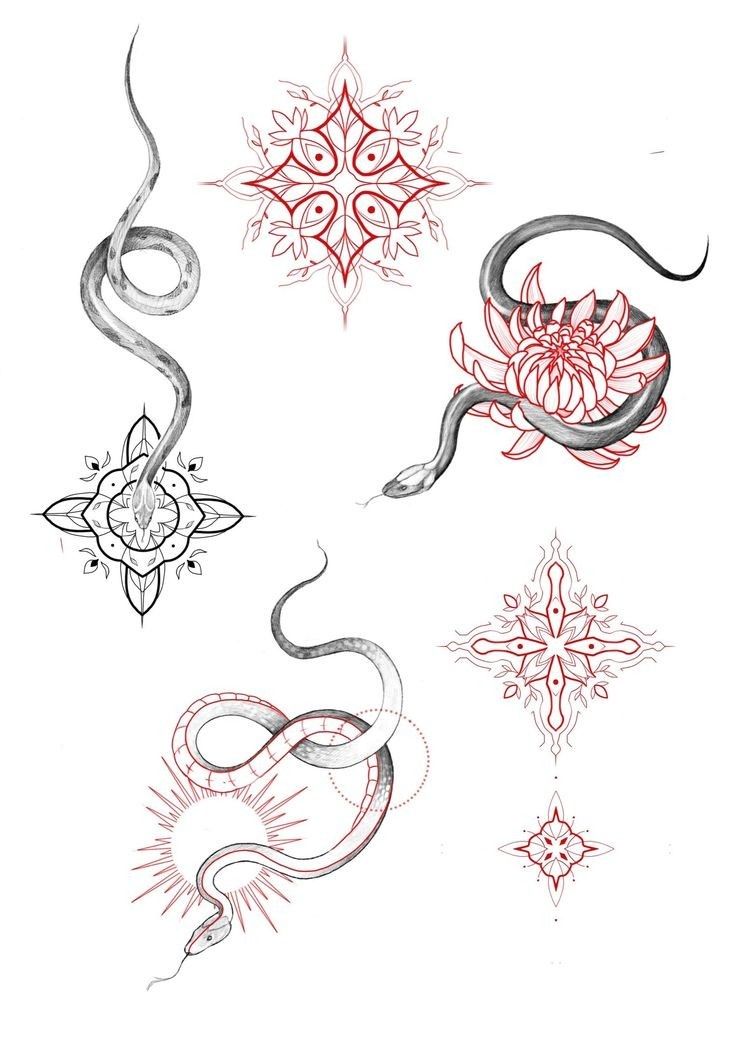 flowers tattoo