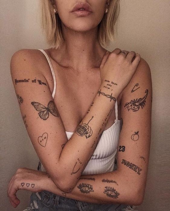flowers tattoo