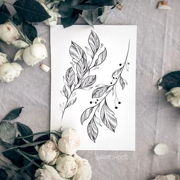 flowers tattoo