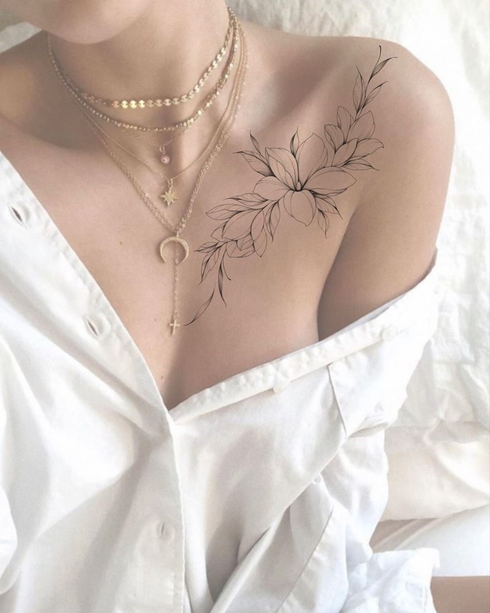 flowers tattoo