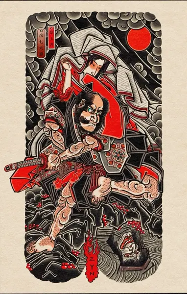 900+ ý tưởng hay nhất về Samurai tattoo trong 2026