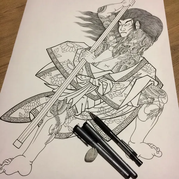 900+ ý tưởng hay nhất về Samurai tattoo trong 2026