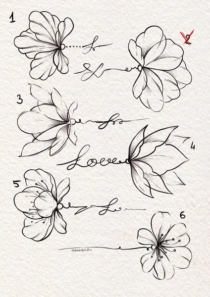 flowers tattoo