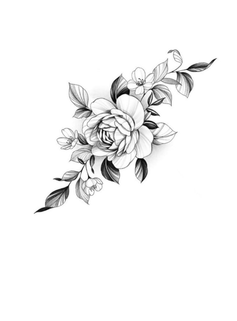 flowers tattoo