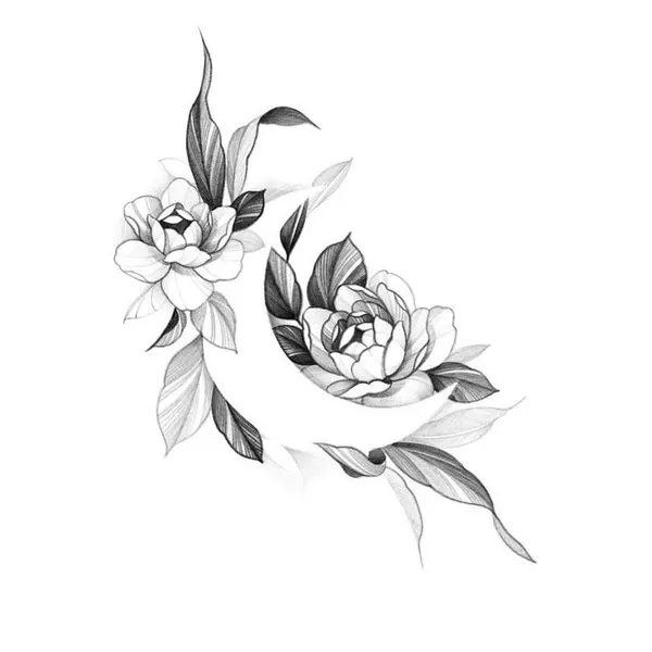 flowers tattoo