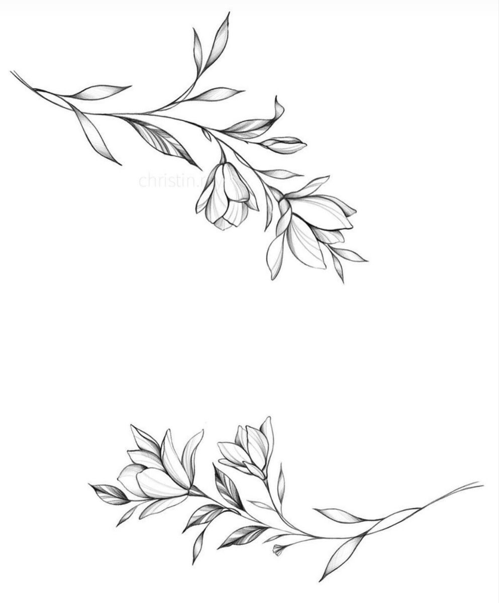 flowers tattoo