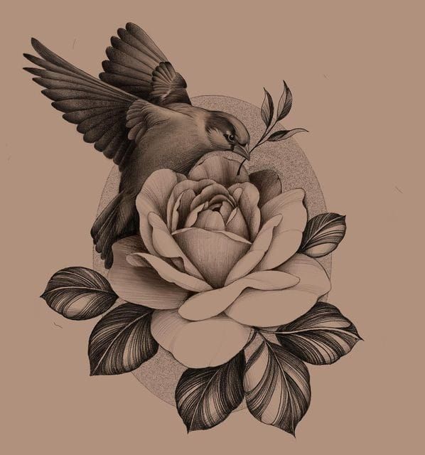 flowers tattoo