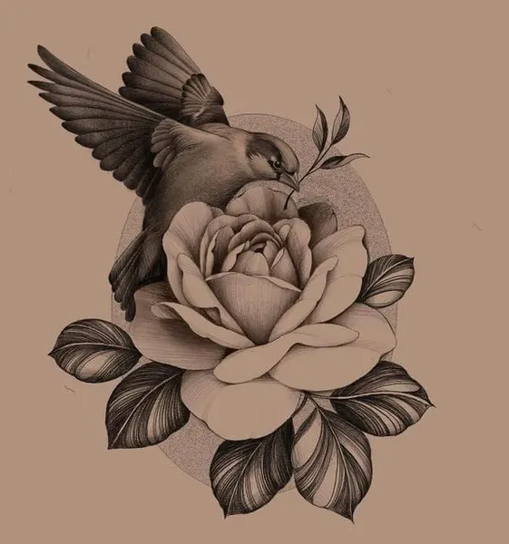 flowers tattoo