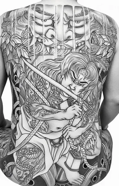 Samurai tattoo idea