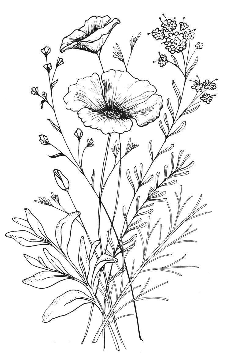 flowers tattoo