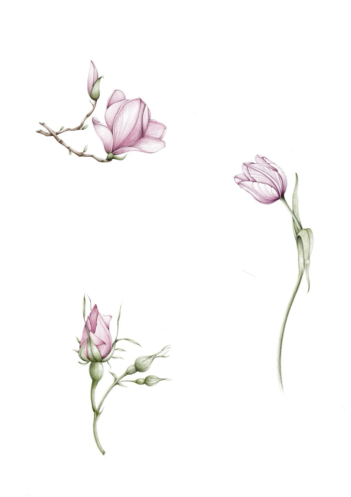 flowers tattoo