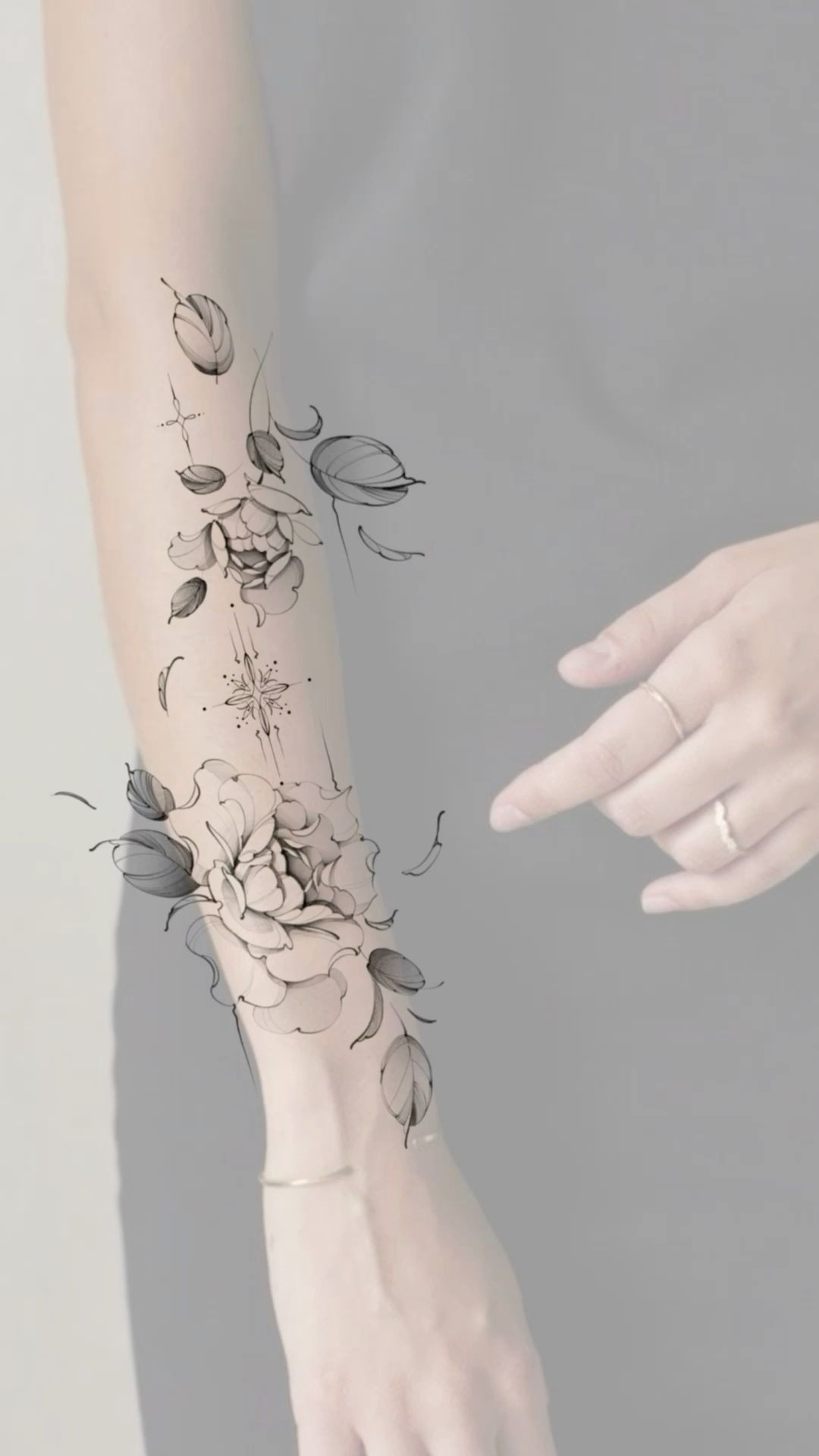 flowers tattoo