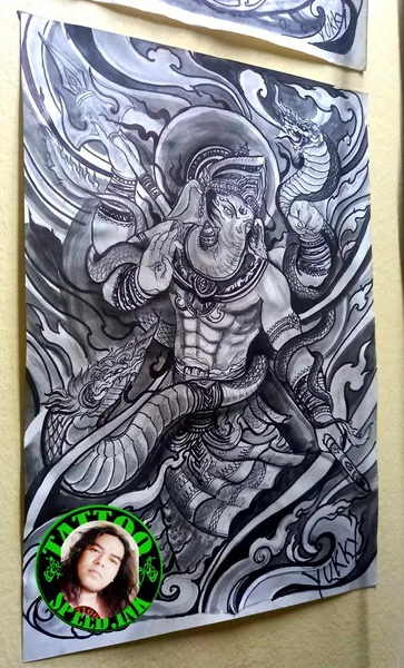 Samurai tattoo idea