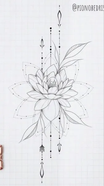 flowers tattoo
