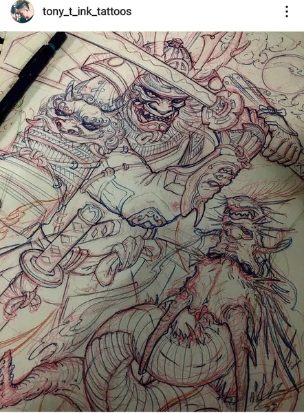 900+ ý tưởng hay nhất về Samurai tattoo trong 2026