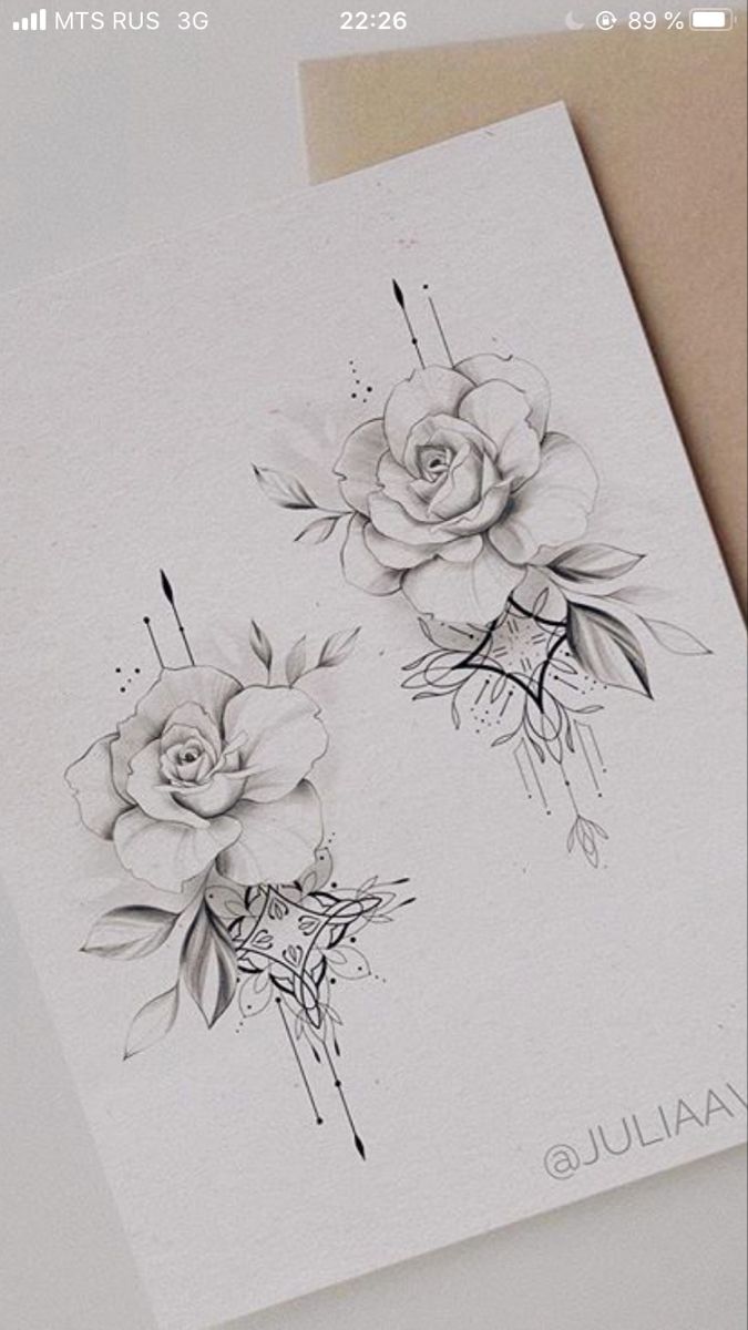 flowers tattoo