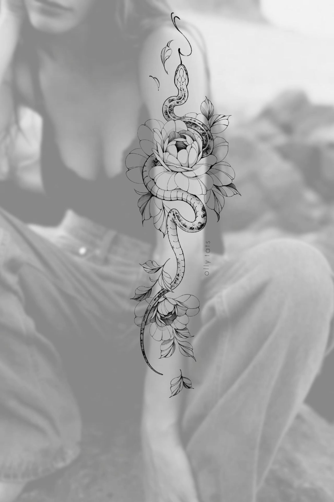flowers tattoo