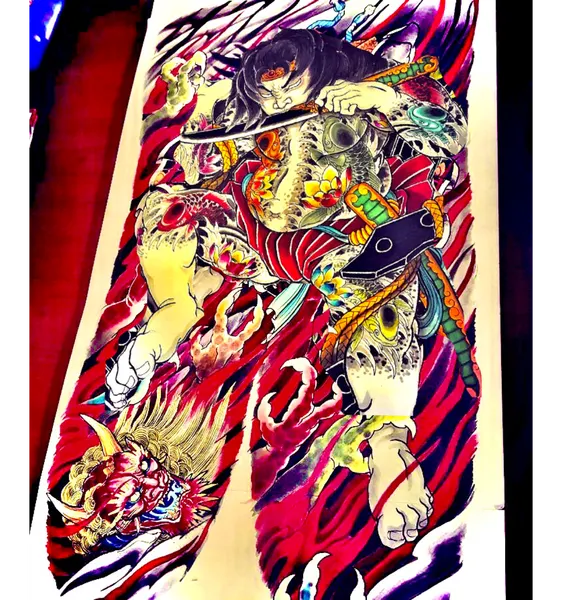 900+ ý tưởng hay nhất về Samurai tattoo trong 2026