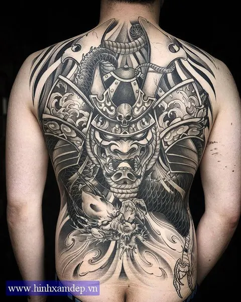 900+ ý tưởng hay nhất về Samurai tattoo trong 2026