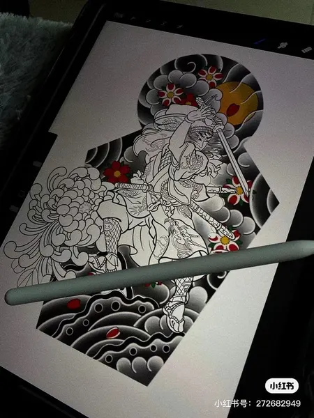 900+ ý tưởng hay nhất về Samurai tattoo trong 2026