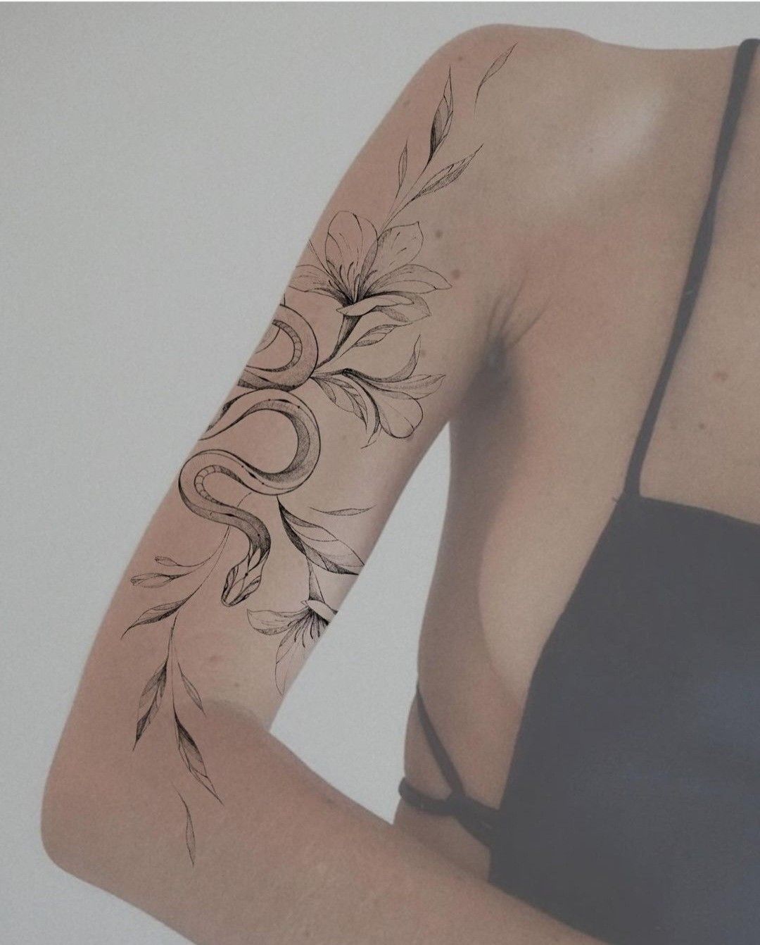 flowers tattoo