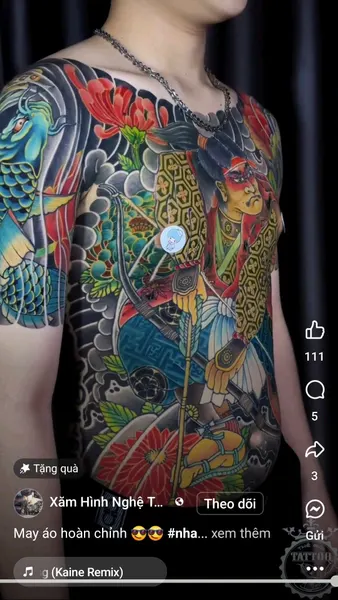 900+ ý tưởng hay nhất về Samurai tattoo trong 2026