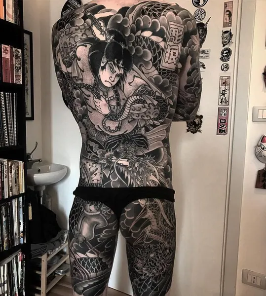 Samurai tattoo idea