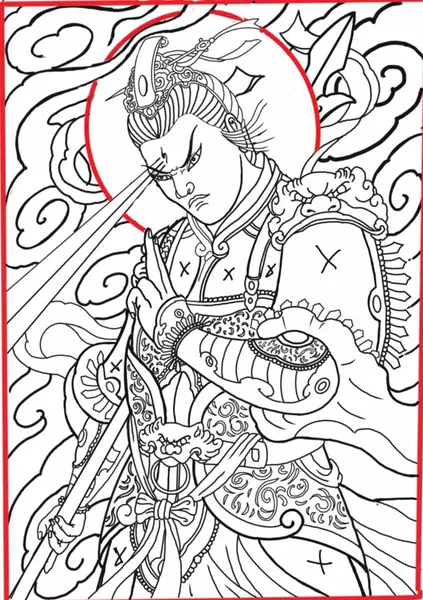 Samurai tattoo idea