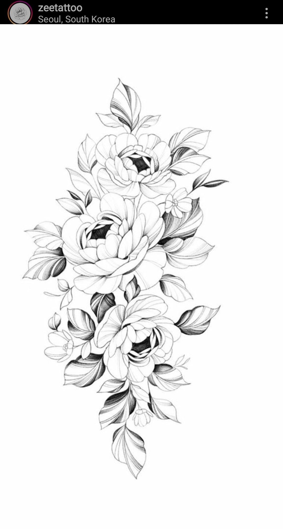 flowers tattoo