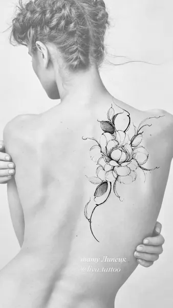flowers tattoo