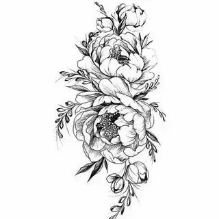 flowers tattoo
