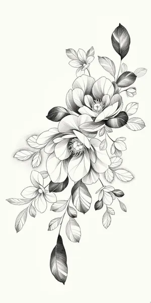 flowers tattoo