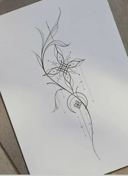 flowers tattoo