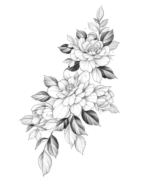flowers tattoo