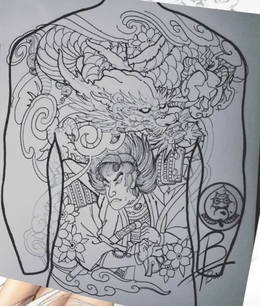 900+ ý tưởng hay nhất về Samurai tattoo trong 2026