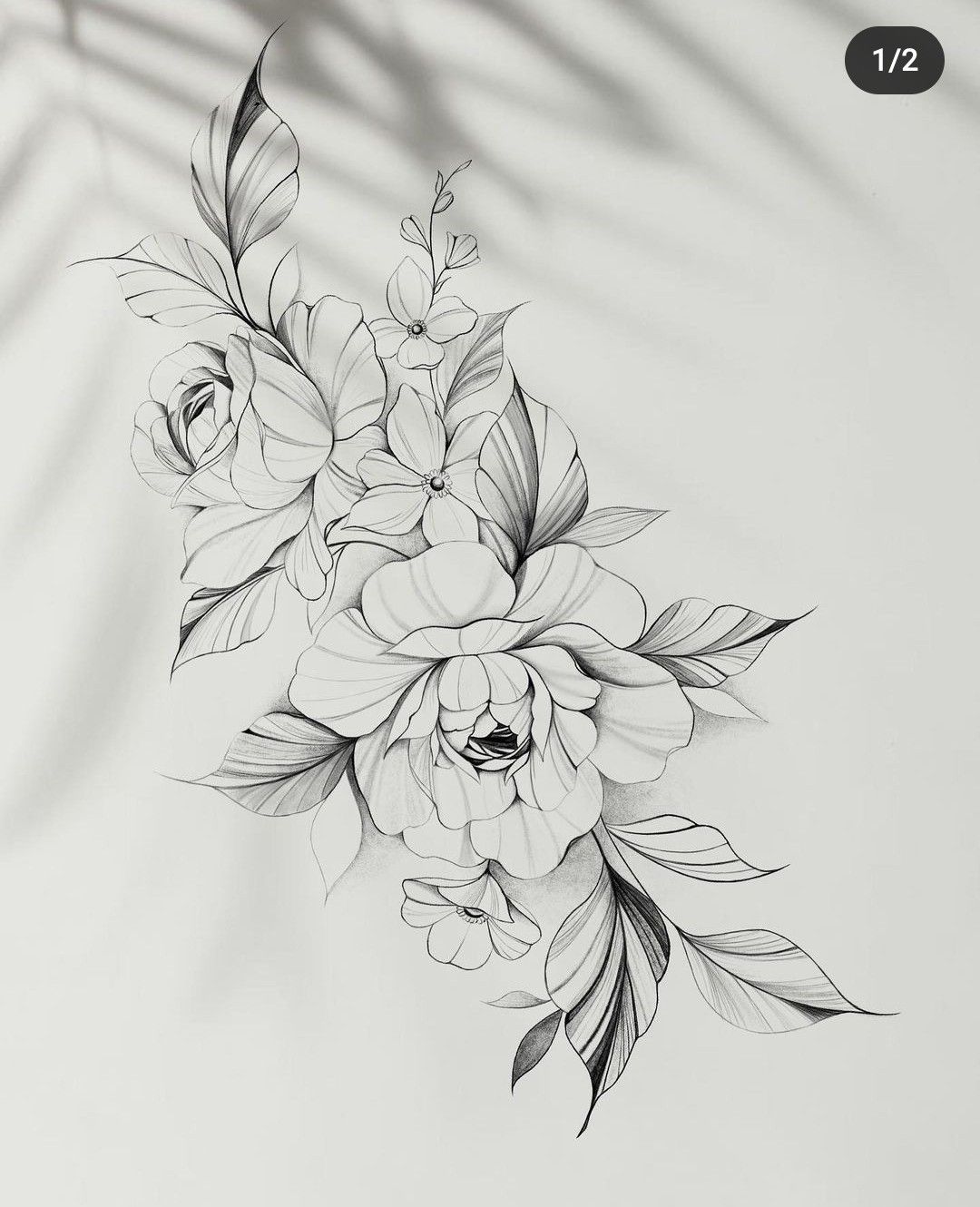 flowers tattoo