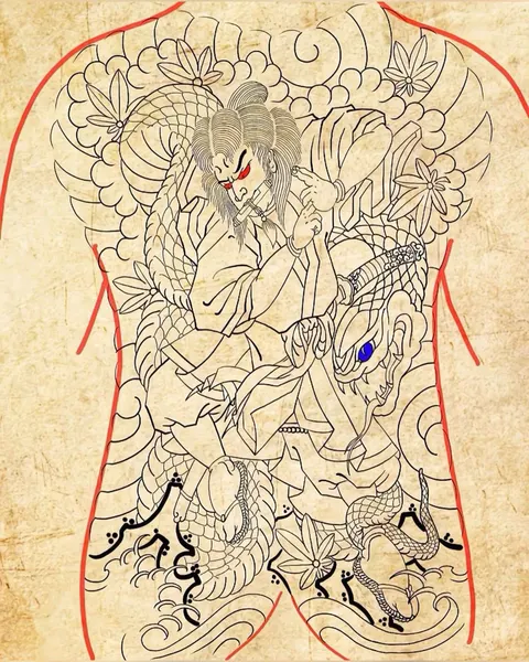 Samurai tattoo idea