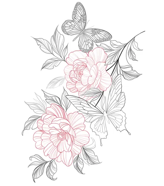flowers tattoo
