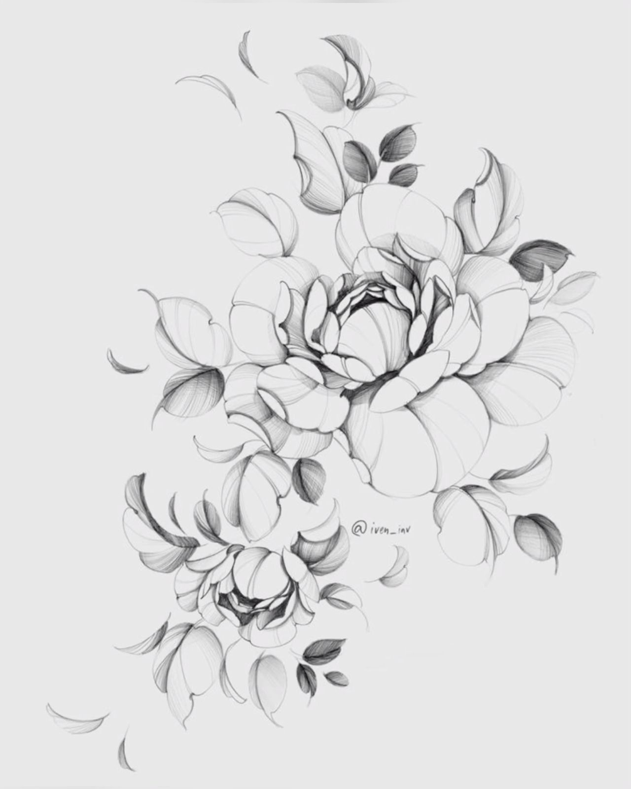 flowers tattoo