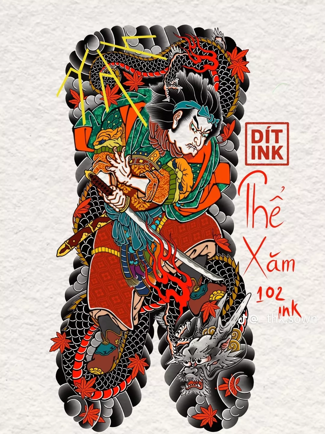 900+ ý tưởng hay nhất về Samurai tattoo trong 2026
