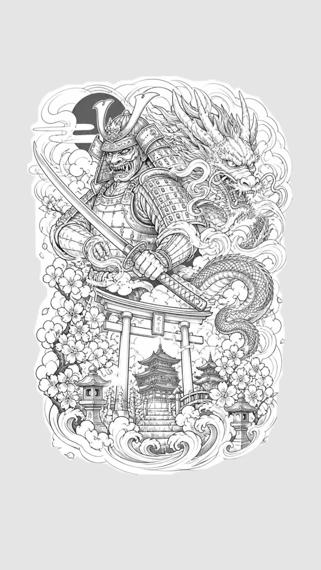900+ ý tưởng hay nhất về Samurai tattoo trong 2026