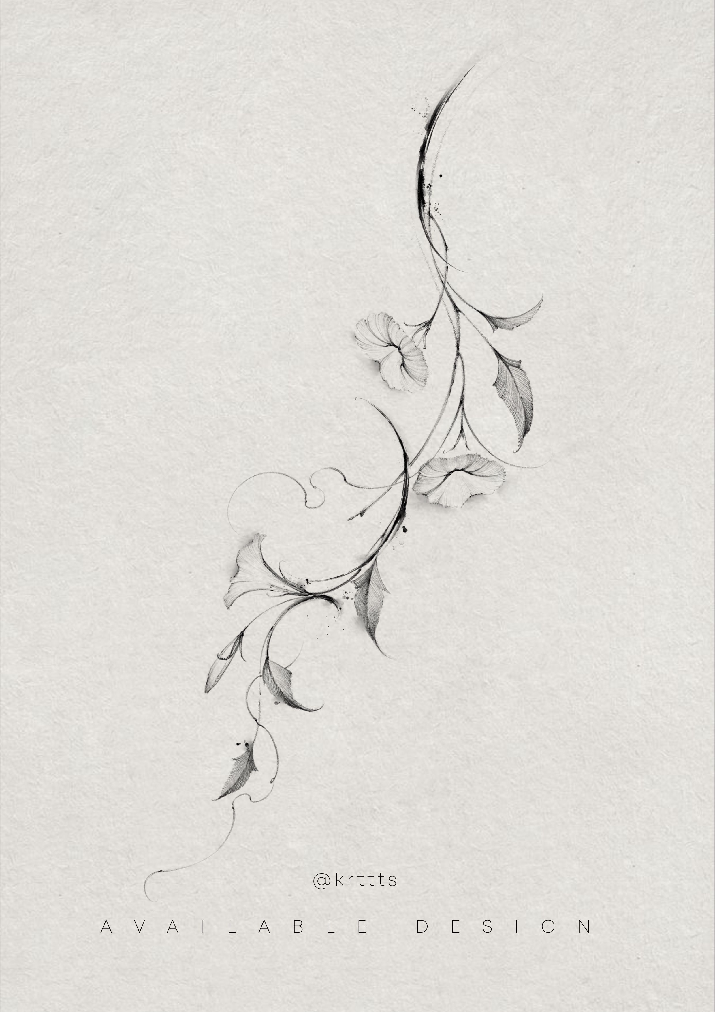 flowers tattoo