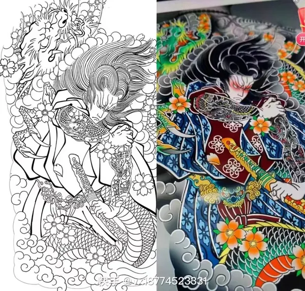 900+ ý tưởng hay nhất về Samurai tattoo trong 2026