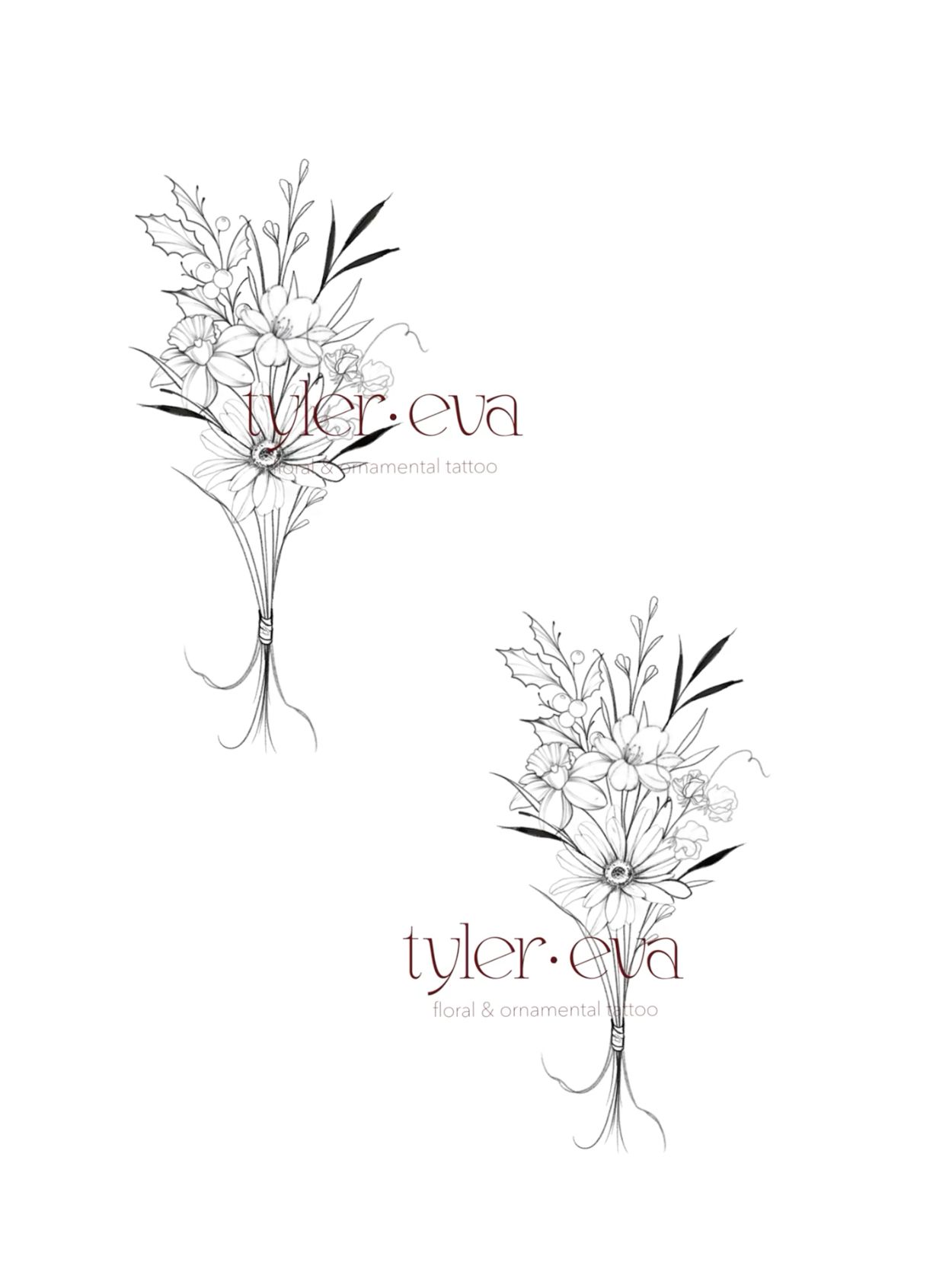 flowers tattoo