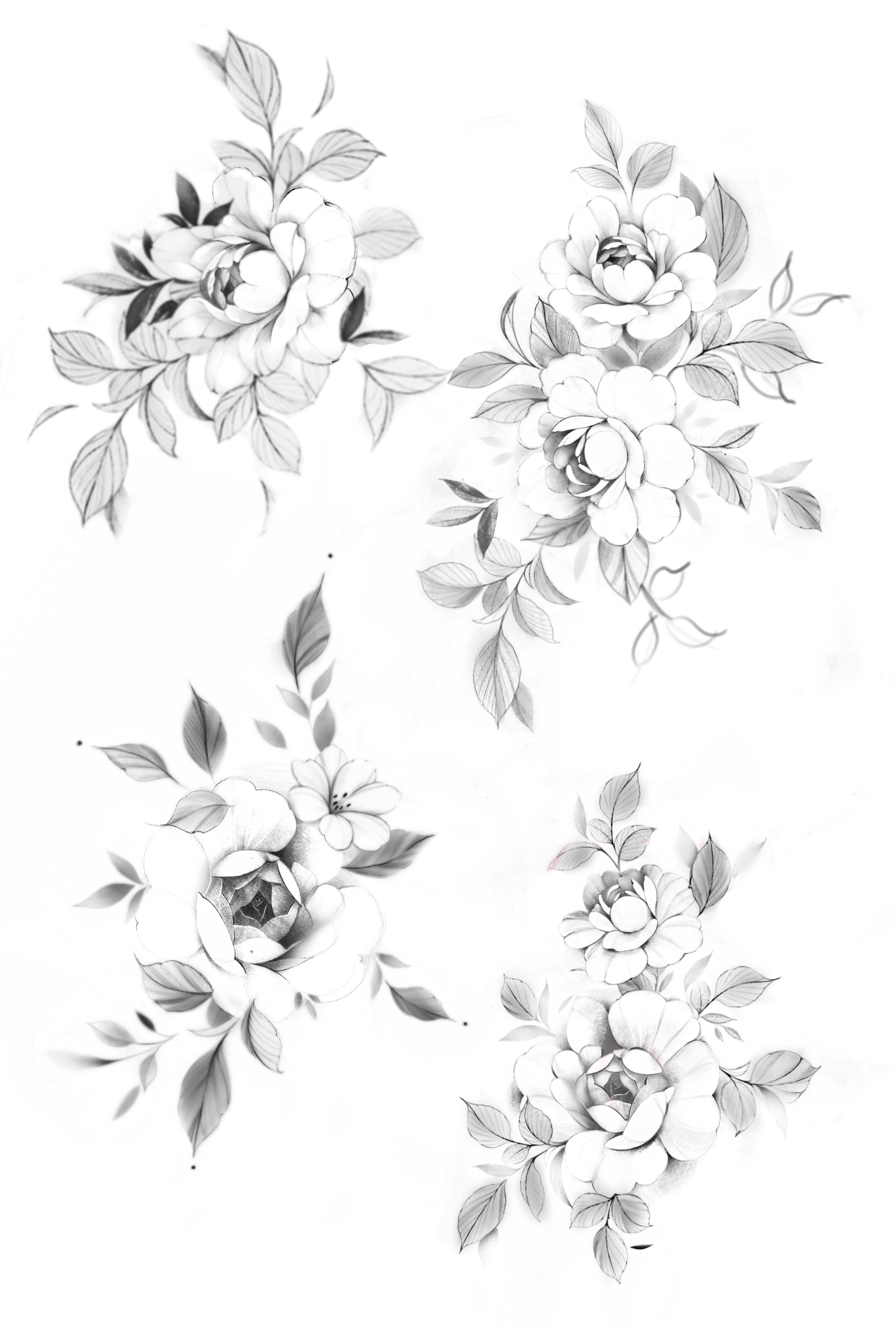flowers tattoo