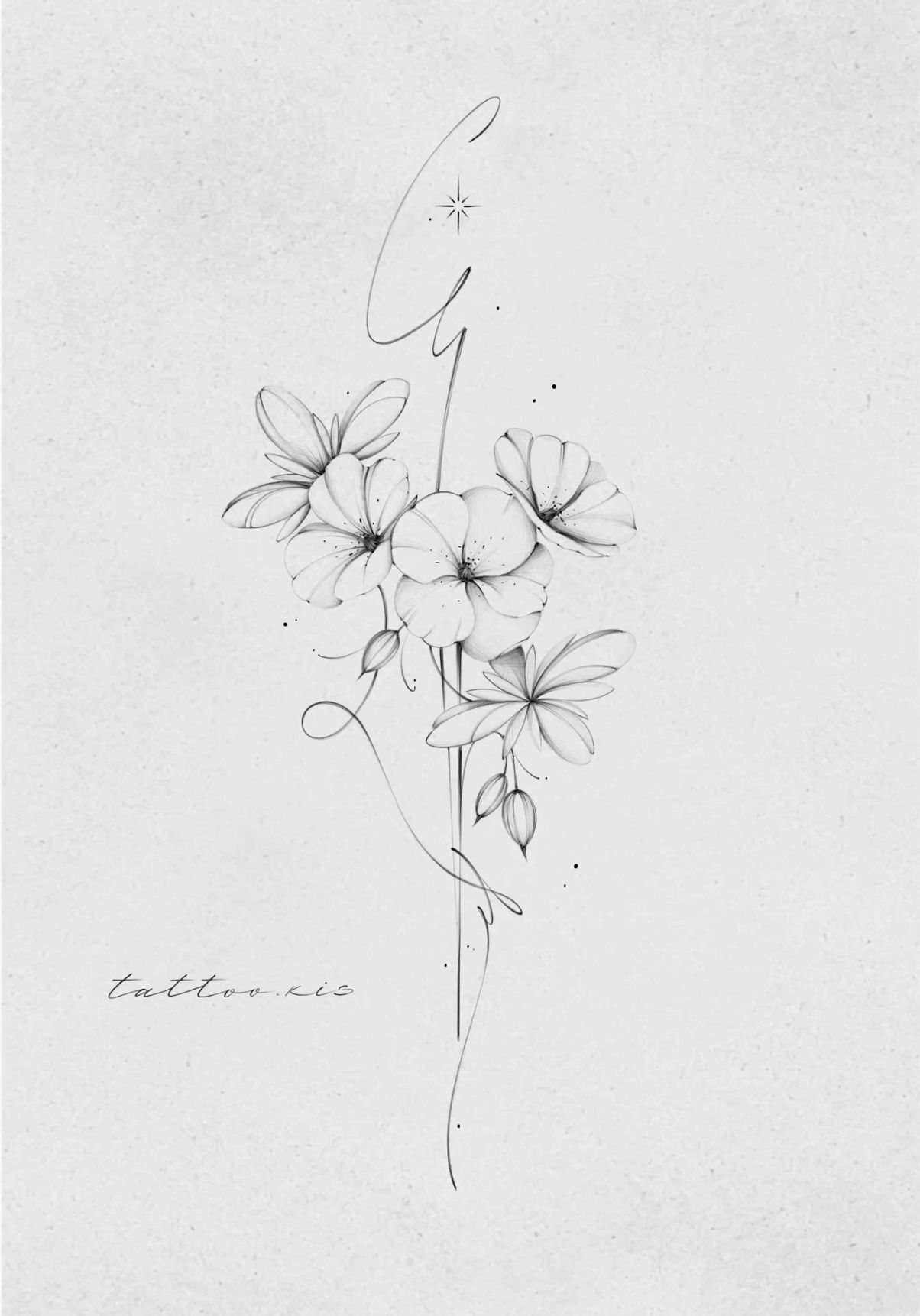 flowers tattoo