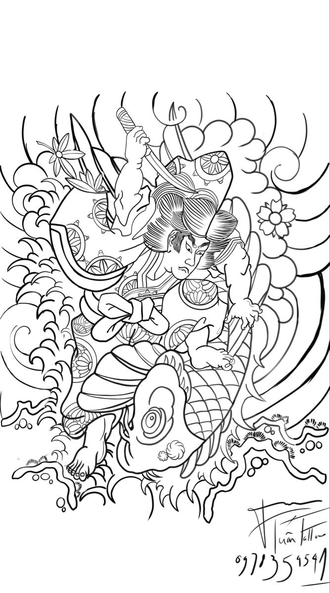 900+ ý tưởng hay nhất về Samurai tattoo trong 2026