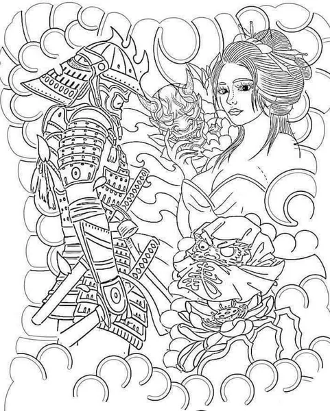 900+ ý tưởng hay nhất về Samurai tattoo trong 2026