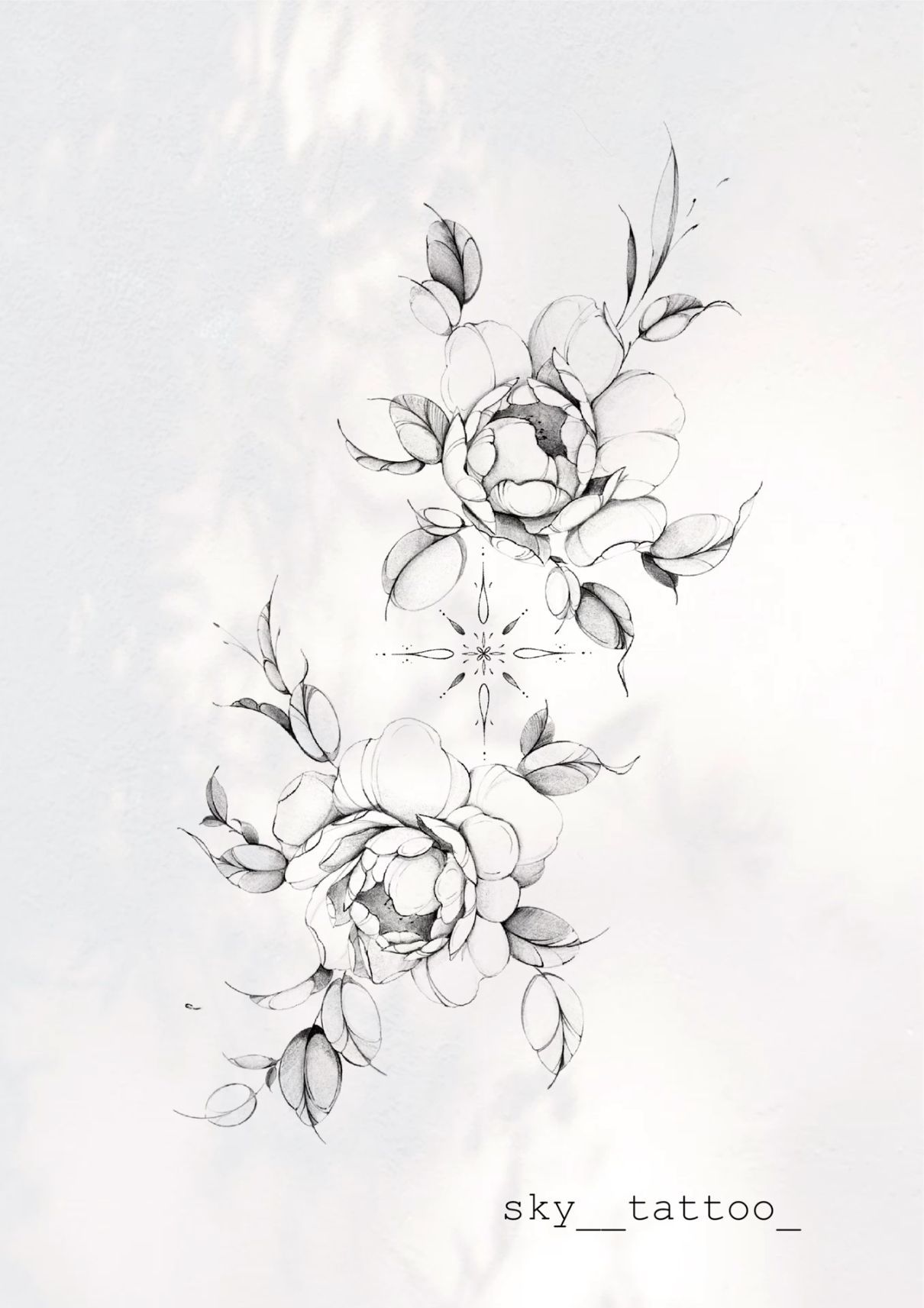flowers tattoo