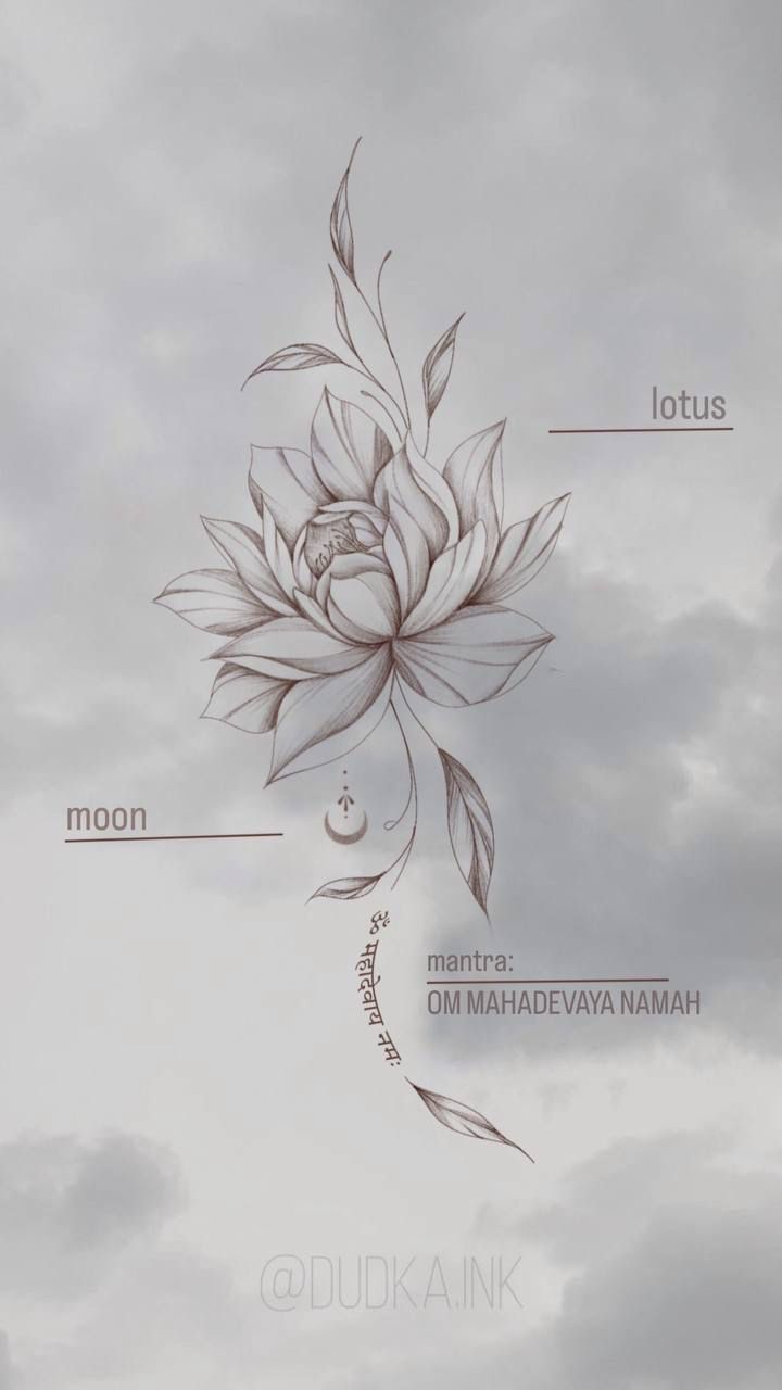 flowers tattoo